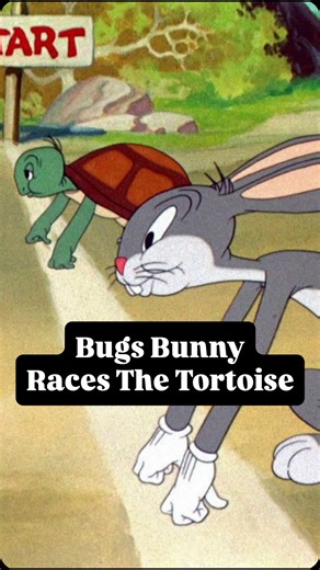 LovableCinemaAddiction on Instagram: "“Tortoise Wins by a Hare” is a 1943 Merrie Melodies cartoon featuring Bugs Bunny and Cecil Turtle, acting as a sequel to their first matchup. Driven by rage over his previous loss, Bugs challenges Cecil to a race again, mistakenly believing his earlier defeat was due to cheating by Cecil’s relatives. 🐢🐰🎶 #iwantitallagraph #svengoolie #looneytunes #looneytunesworldofmayhem #bugsbunny __________________________ 🎬Follow @i_wantit_allagraph on Instagram & Fa