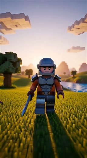 Alone at Sunrise | Epic Minecraft Cinematic Adventure 4K Animation) #minecraft #gaming #3danimation