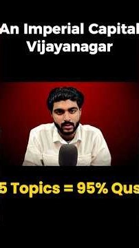 Most Imp Topics of An Imperial Capital Vijayanagar | Class 12 NCERT History Chapter 7