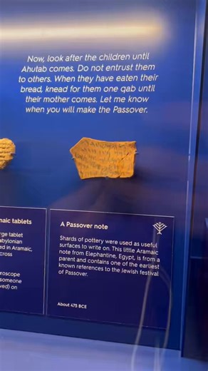 There are actually more Passover references in the Elephantine papyri in the Brooklyn Museum - the community was a station of Jewish mercenary soldiers - and their archive is the first true social document we have of Jewish life anywhere you can read more in vol 1 of Story of the Jews
