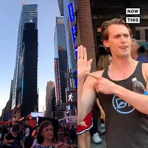 265K views · 3.3K reactions | These Broadway performers from ‘Hamilton,’ ‘Hadestown,’ and other acts took to the streets after a massive blackout left parts of NYC without power | NowThis | Facebook