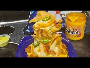 Trash Can Nachos with All Dressed Chips and All Dressed Chicken Nuggets, #Nachobowl2021