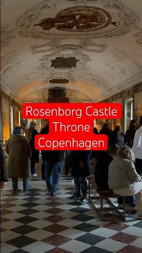 Rosenborg Castle Throne, Copenhagen