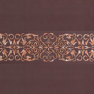 Arabesque Border Stencil