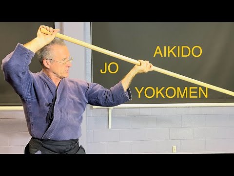 Aikido Jo Step by Step teaching YOKOMEN