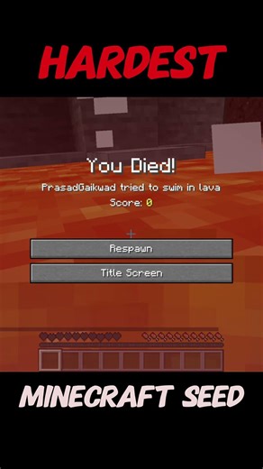 Testing Hardest Seed In Minecraft