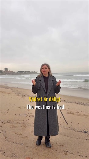 Weather vocabulary in Swedish / Swedish for beginners