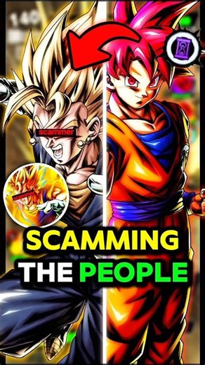 this legends creator scammed his fans😐💔!(Dragon Ball Legends) #dragonballlegends #dbl #dblegends