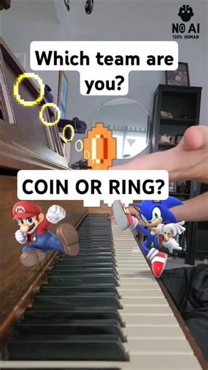 Team Mario Coin or Sonic Ring?