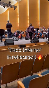 🔥 Get ready to feel the heat! “Disco Inferno” is lighting up rehearsal for Simply the Best: The Music of Tina Turner! Don’t miss this high-energy tribute TONIGHT at Kleinhans! 🎶✨ #BPORocks #TinaTurner #SimplyTheBest #BuffaloMusic | Buffalo Philharmonic Orchestra