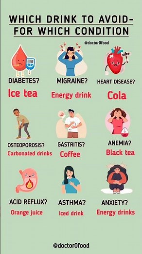 Which Drinks to Avoid for Different Health Conditions | Stop Drinking That Worsen Your Health!