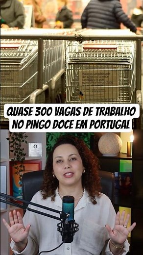 ALMOST 300 JOB OPENINGS AT PINGO DOCE IN PORTUGAL