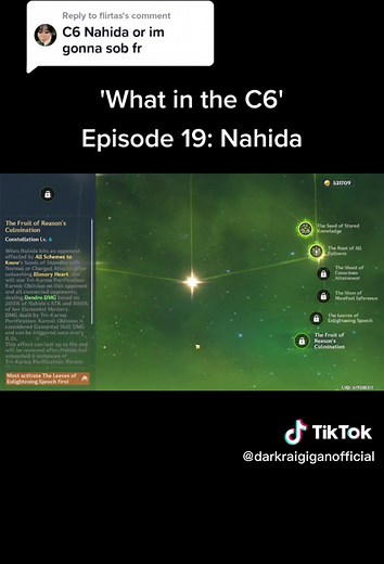 Understanding Nahida's C6 Skill in Genshin Impact