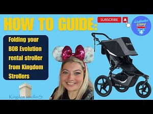 How To Guide: Folding Your Bob Evolution Rental Stroller from Kingdom Strollers