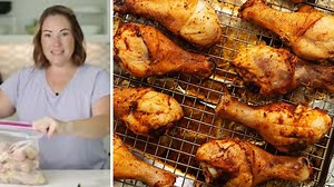 I have the perfect way to make your favorite, chicken legs! These Crispy Baked Chicken Legs are perfectly spiced with common pantry ingredients and cooked just right. Take a basic chicken leg and make it a family favorite! Perfect for those picky eaters or just a quick weekday recipe! ✅Recipe: https://jenniferbanz.com/crispy-baked-chicken-legs | Low Carb Recipes with Jennifer