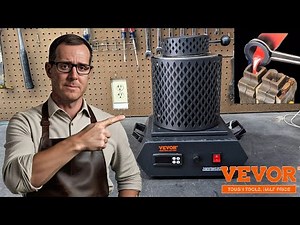 Metal Casting with the New Vevor Electric Melting Furnace (Metal melting)