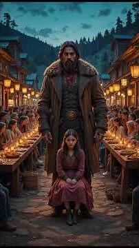 Obese Girl Sat Alone at the Town Feast Until Mountain Man Said Act Like You'r My Wife!#emotional