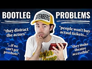 let's talk about BOOTLEGS | thoughts on the slime tutorial debate in West End and Broadway theatre
