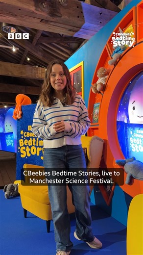 6.9K views · 37 reactions | CBeebies Bedtime Stories is on location this half-term. If you didn’t manage to get a ticket, there are plenty of Bedtime Stories to enjoy on BBC iPlayer! #CBeebiesBedtimeStories | CBeebies Parenting | Facebook