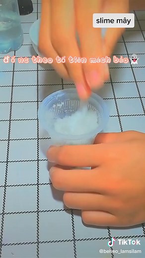 Cách Làm Slime Mây Đơn Giản Tại Nhà