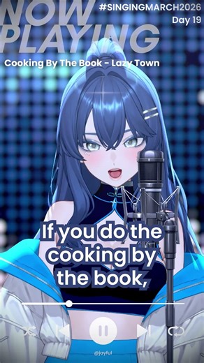 Cooking By The Book (Lazy Town) - Mini Cover [JAYFUL] #singingmarch #jayserenades #shorts