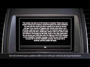 SYNC® with MyFord Touch® Software Update