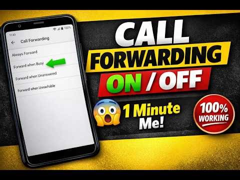 Call Forwarding Kaise Kare? ON / OFF Ka Pura Tarika | Secret Code (2026) #lkptech #callforwarding