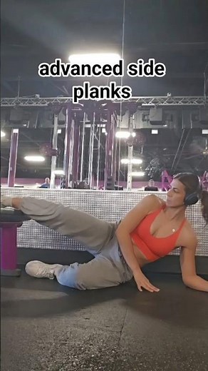 Advanced side plank variations for serious core and hip stability #shorts