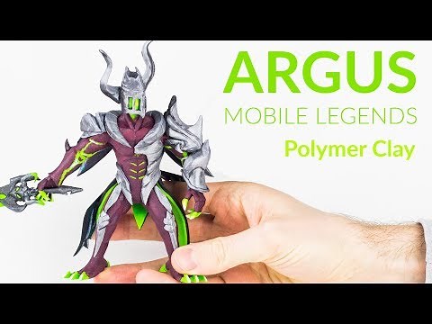 Argus Nightstalker (Mobile Legends) – (Part 1) Polymer Clay Tutorial