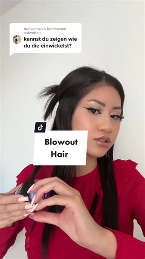 Blowout Tutorial: Lockenwickler für 90s Haare