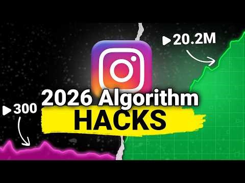 5 NEW Instagram Algorithm Hacks To Go Viral FAST in 2026 (turn on easy mode)