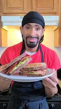 A classic summertime sandwich| Bacon lettuce and tomato sandwich #americanfood #sandwich