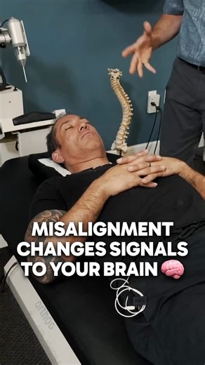 Most people think misalignment just means pain. It’s way bigger than that. When a joint shifts out of position, it changes the way your brain interprets your body. Your brain has to work harder. Signals get fuzzy. And you start noticing things that don’t make sense: tightness that won’t release, balance feels off, reactions feel delayed, emotions hit harder. That’s the disconnect. The more our patients heal, the more they notice it: “I can tell when I’m out of alignment now.” Not because they’re