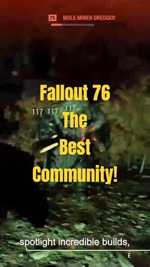 🏆Fallout 76 Has The Best Community!👑 #fallout76 #shorts #gaming