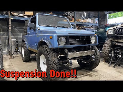 Suzuki Samurai Budget Build - Steering And Suspension Completed