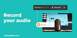 Enregistrez l'audio en ligne gratuitement | Simplified