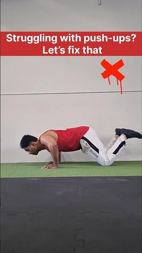 “Can’t Do a Push-Up? Start Here | Beginner to Full Push-Up Progression 💪”