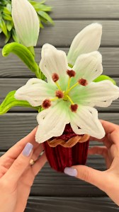 188K views · 2.8K reactions | Wow! Easy Lily from Chenille Stems DIY Craft Tutorial #diy #chenilleflowers #craftidea #homedecor #tutorial #flower #foryou #fyp | Easy Studio Crafts | Facebook