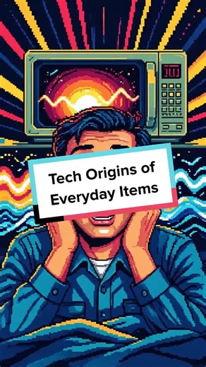 Discover the surprising tech origins of everyday items! #TechHistory #EverydayInventions #Innovation #TechOrigins