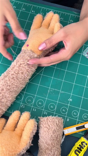 Every puppet goes through many steps before coming to life ✨ Here are some moments from the process 🧵✂️ Follow along to see the final result 🤍 العروسة بتمر بمراحل كتيرة عشان تطلع للنور ✨ دي بعض خطوات الشغل 🧵✂️ تابعوا معايا عشان تشوفوا النتيجة النهائية 🤍 puppetmaking #handmadepuppet #puppetart #puppetcraft #puppetdesign #handmadeart #artprocess #behindthescenes #crafting #creativeprocess #workinprogress #howitsmade #puppetlover #puppetcollector #handcrafted