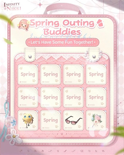 ♾ INFINITY | Spring Outing Itinerary Part II Spring's gentle breeze brushes against your cheeks—it's the perfect season for an outing! Share your Spring Outing Itinerary and must-have travel essentials! Let's step into nature, soak up the sunshine, and embark on a springtime adventure together. 🎁Spring Outing Gift Stylists, to help you savor this spring, we've prepared a little treat. Redeem your code and let the season's magic brighten your adventures!💖 Redemption Code: WARMSPRINGBONUS Benefi