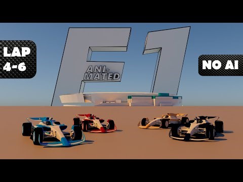 F1 animated Race Lap 4-6