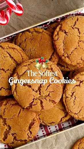 Soft Gingersnap Cookies | Kitchen Fun With My 3 Sons