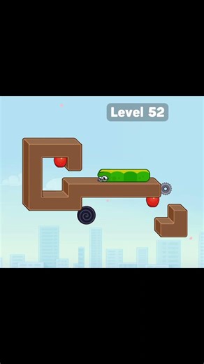snake eating apple puzzle game Play video level 52