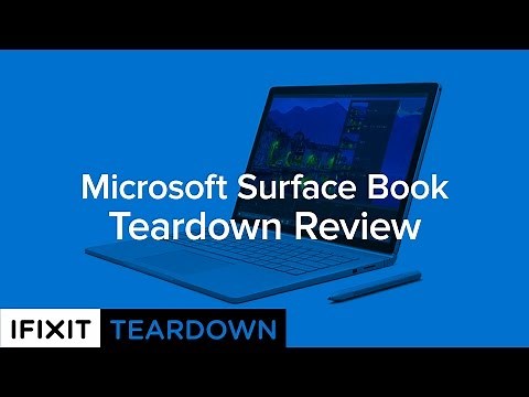 Microsoft Surface Book Teardown Review!