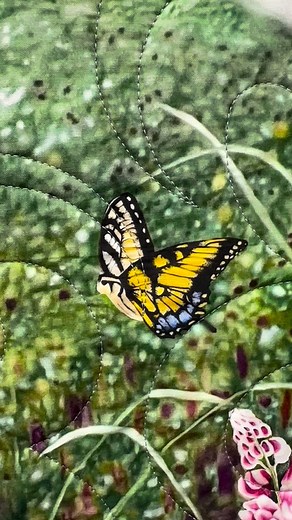 Busslerbussler, longarmquilting, lappteknik, quilt, sömnad | One block wonder med panel! Nu har denna ’fluga’ kommit till Sverige! Ska bli spännande att se hur många sådana här liknande quiltar som... | Instagram