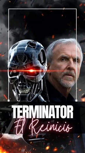 ¡James Cameron REVIVE Terminator SIN Arnold! 😱🔥 #terminator #jamescameron #cine #movie