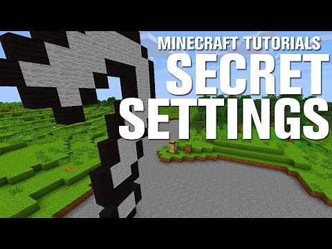 How to turn off Super Secret Settings in Minecraft
