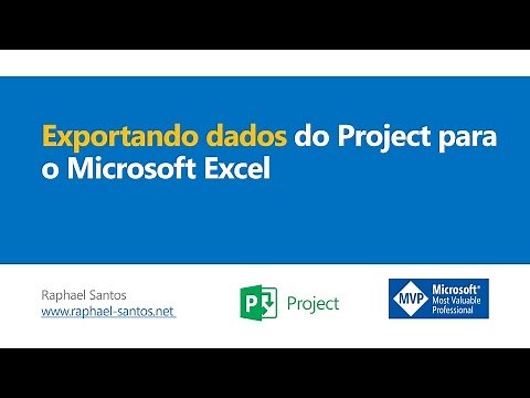 Exportando Dados do Project para o Microsoft Excel