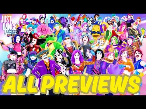Just Dance 2026: ALL PREVIEWS